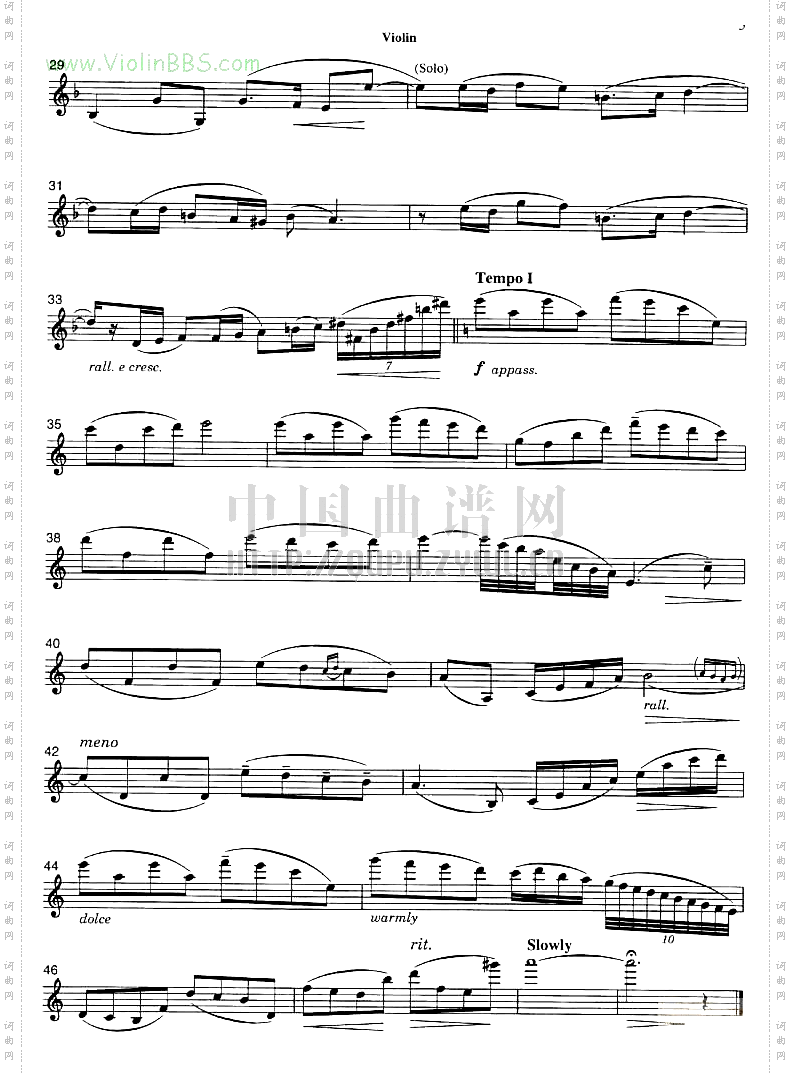 辛德勒名单约翰·威廉姆斯主题曲+钢琴伴奏谱