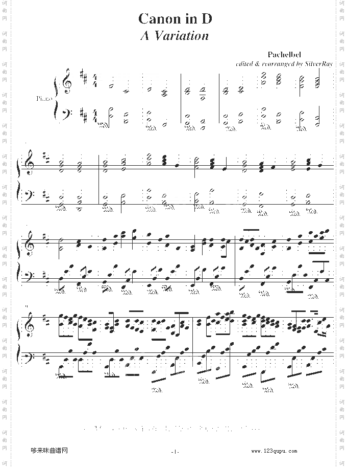 CanoninD-帕赫贝尔-Pachelbel