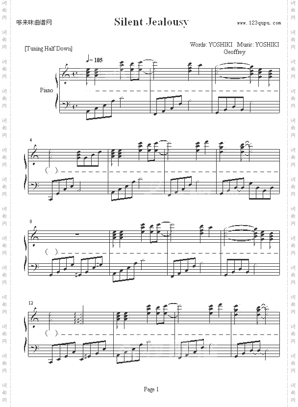 SilentJealousy-前奏-X-JAPAN