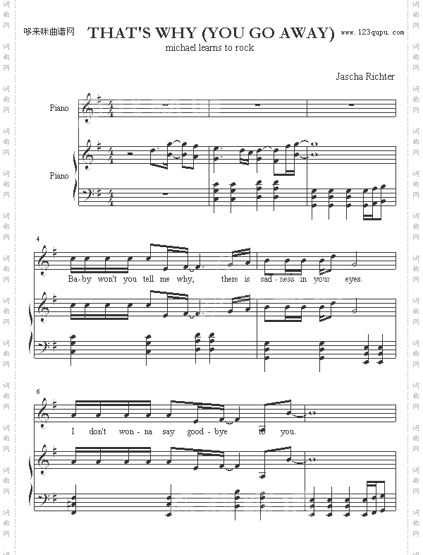 thatswhyyougoaway-MichaelLearnsToRock麦克