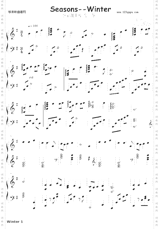 Seasons--Winter-须釜俊一