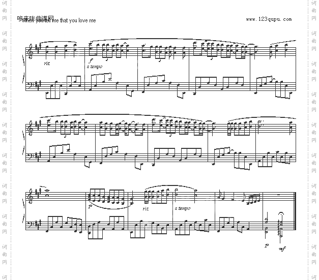 Whenyoutellmethatyouloveme-westlife-西城男孩