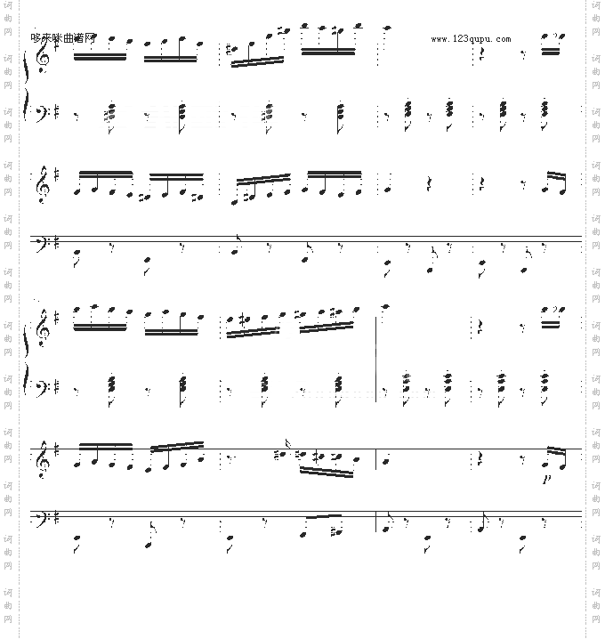 湘伦小雨四手联弹-影视