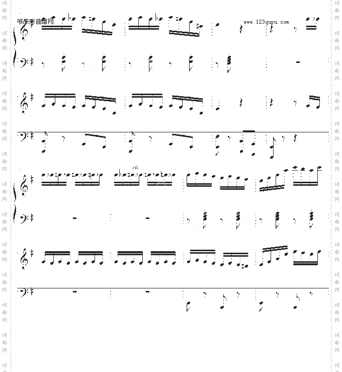 湘伦小雨四手联弹-影视