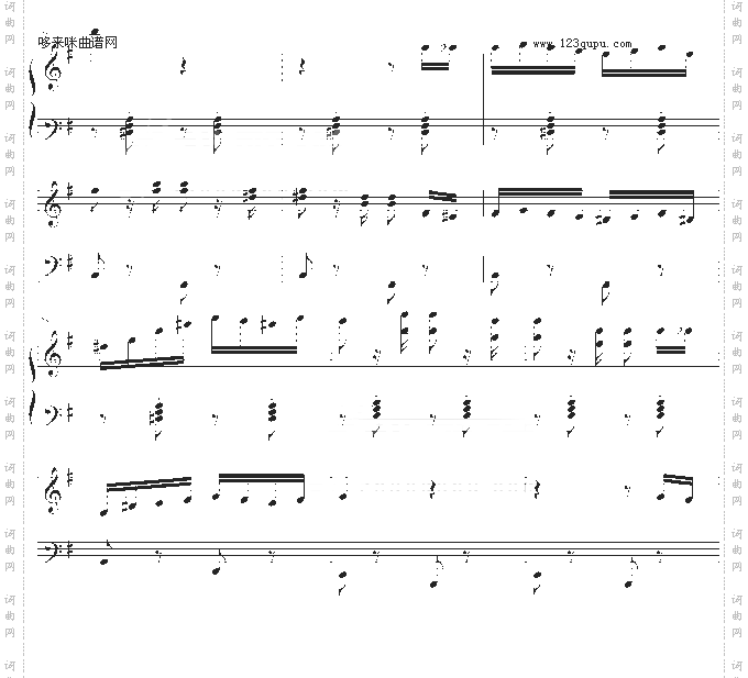 湘伦小雨四手联弹-影视