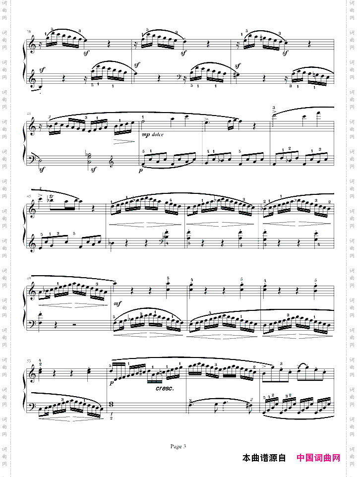 奏鸣曲莫扎特C大调K.545-完整版