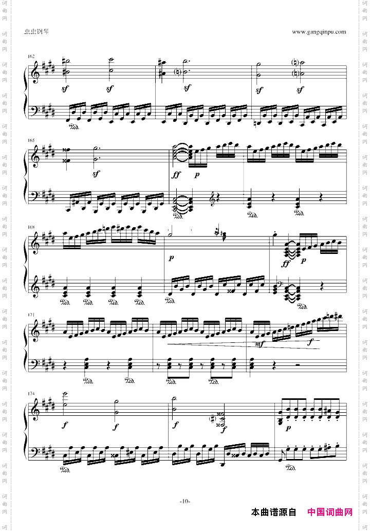 月光奏鸣曲1，2，3乐章SONATE