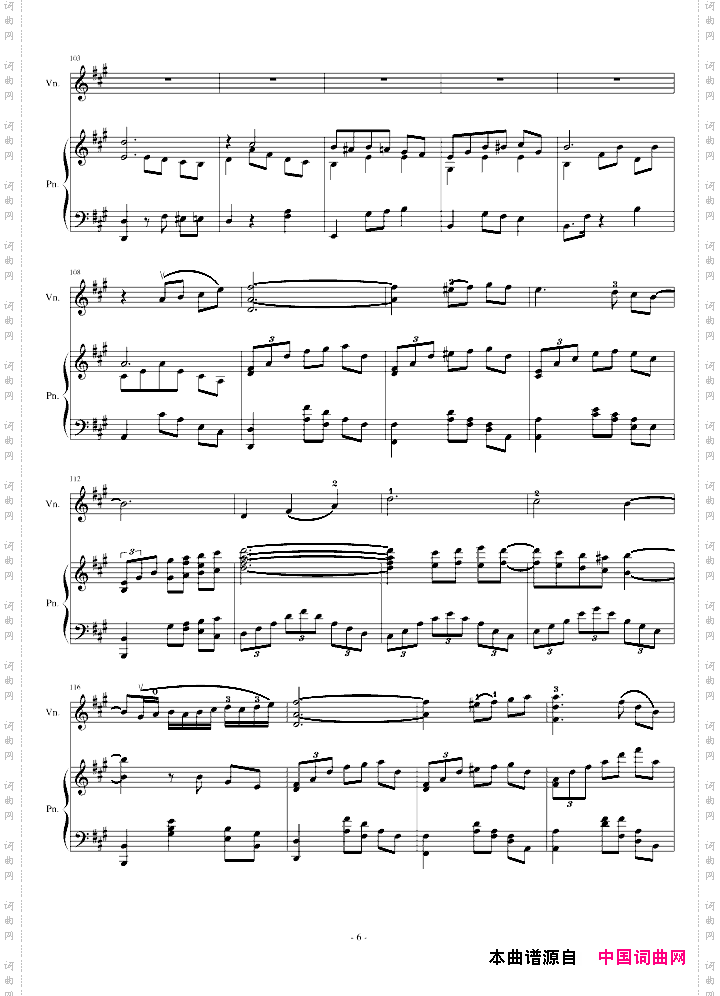 A小调舞曲ForPianoAndViolin