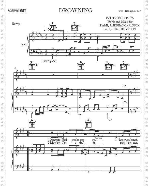 Drowning-后街男孩