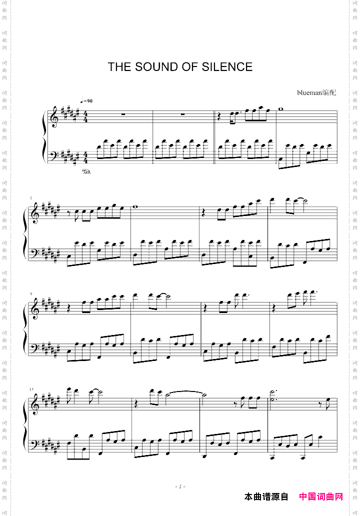 TheSoundofSilence寂静之声