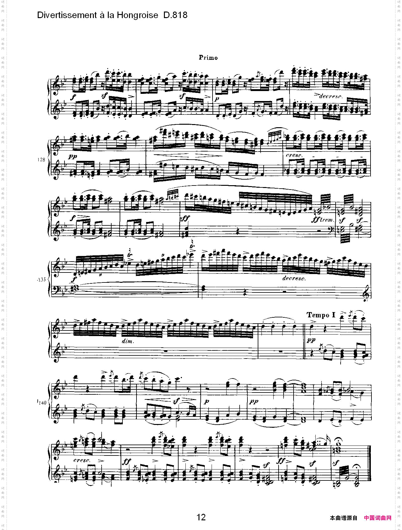 DivertissementàlaHongroiseD.818