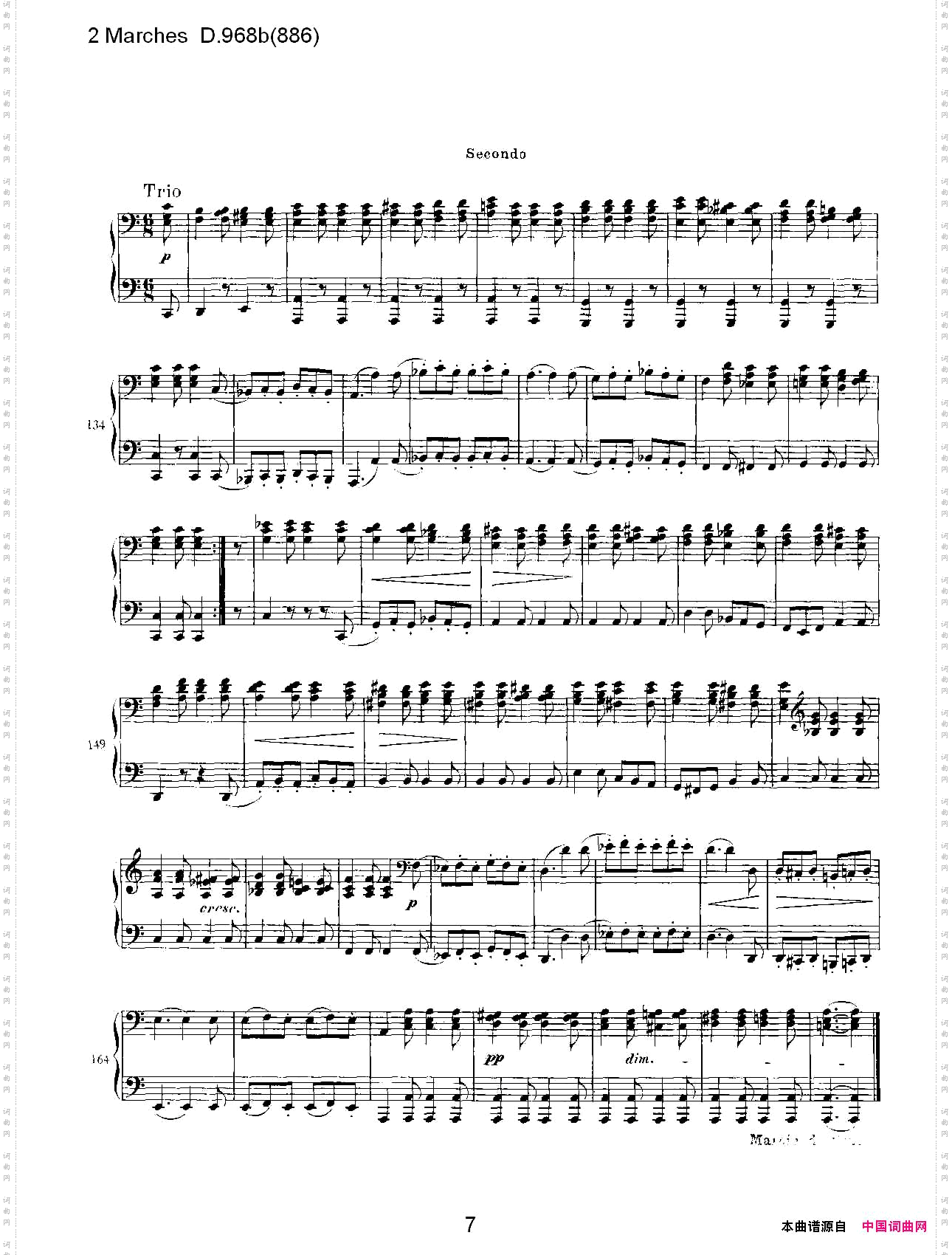 原始主题序曲与变奏曲D.968a603