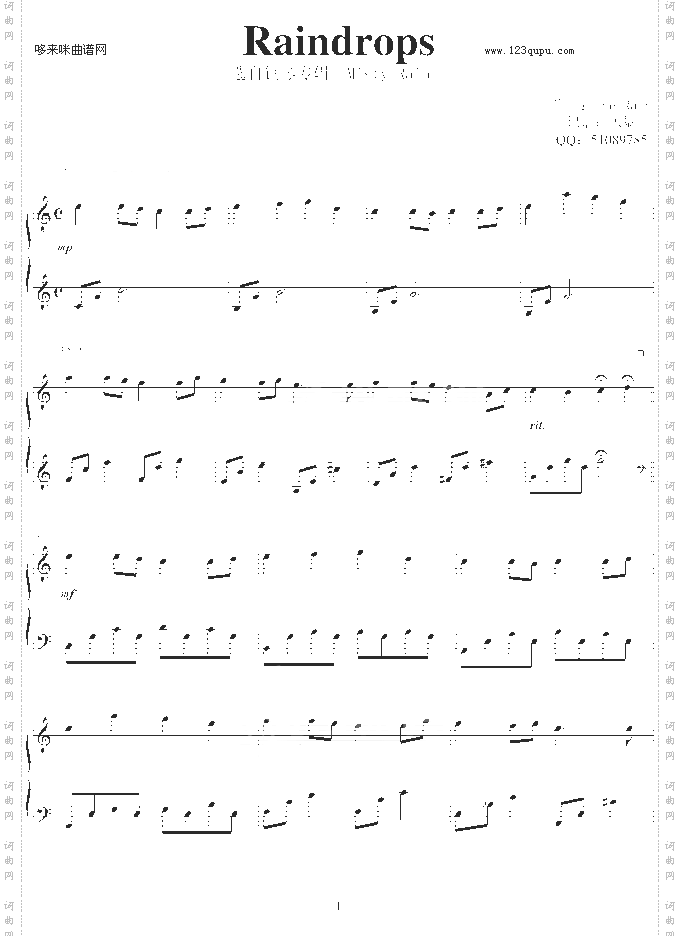 Raindrops-therain