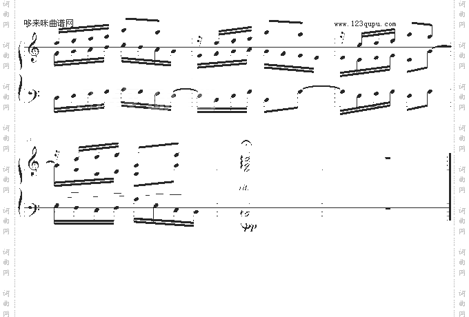 C大调小复调曲-现代琴手