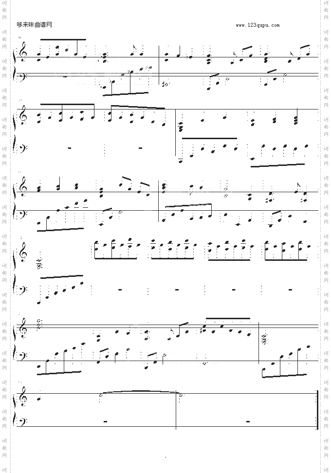 夜の歌-钢琴独奏原声版-动漫影视