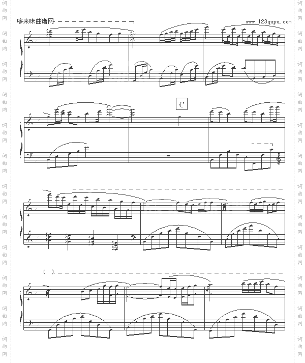 生活的旋律钢琴独奏-OK贴