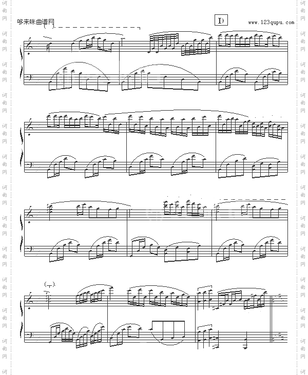 生活的旋律钢琴独奏-OK贴