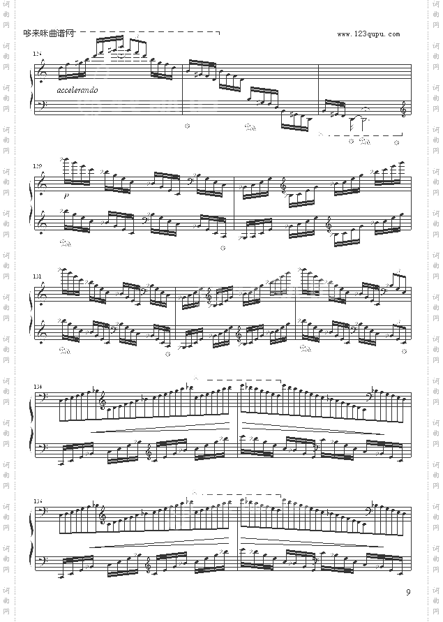 C大调练习曲No.2-9632587410