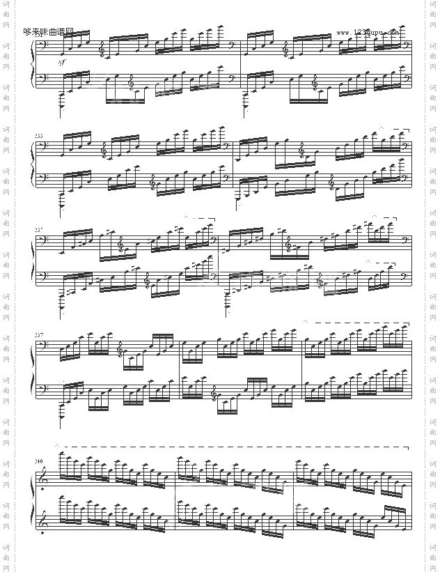 C大调练习曲No.2-9632587410