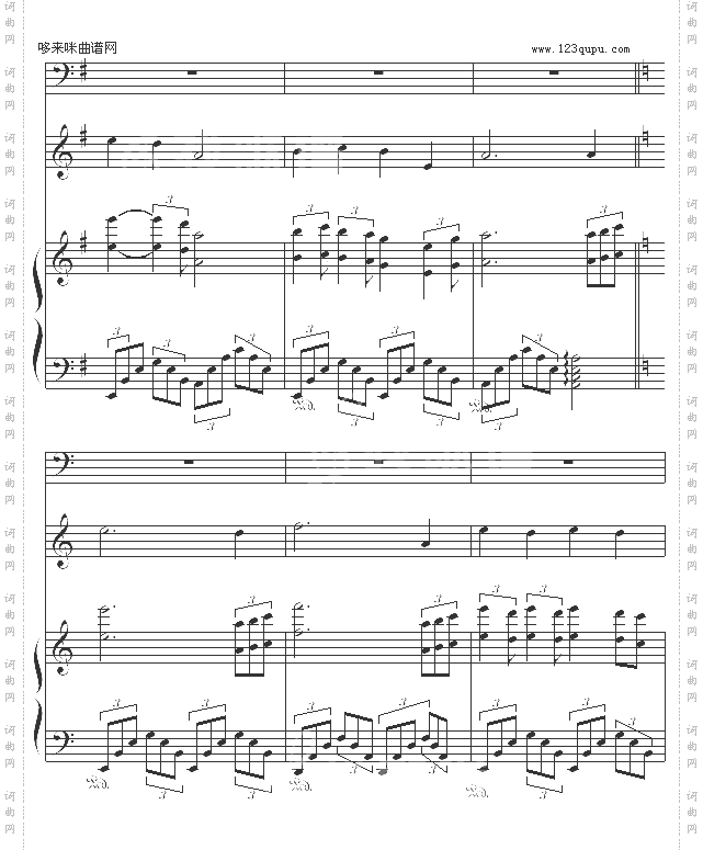 秋夜随想曲-钢琴小提琴合奏-Alexboy