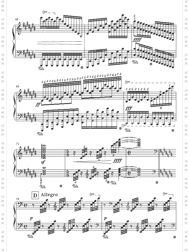 c大调练习曲