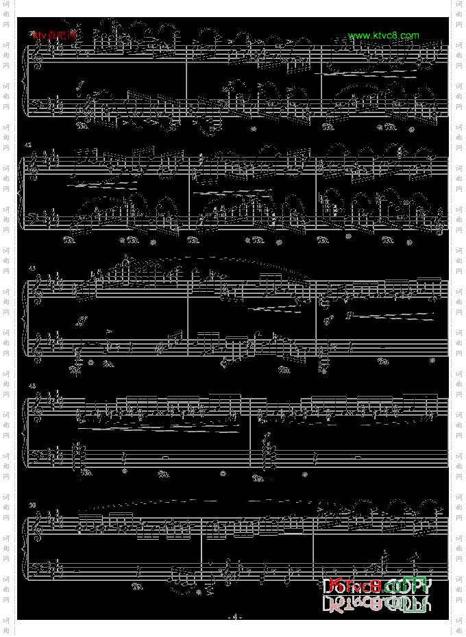 练习曲Op.10No.4原版