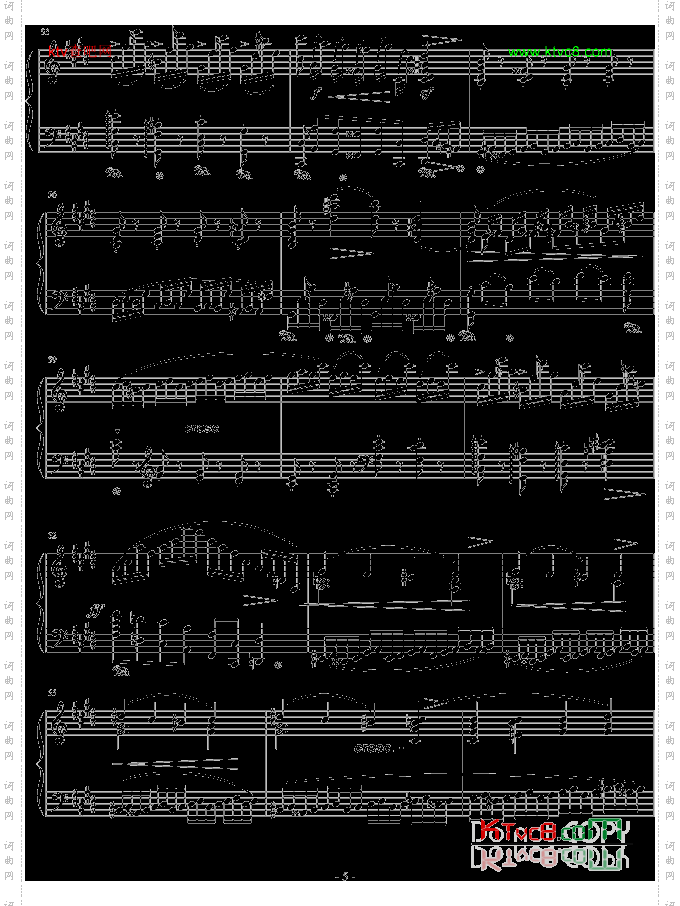 练习曲Op.10No.4原版