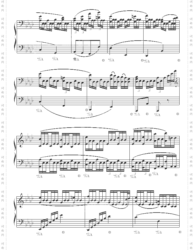 悲怆奏鸣曲第二乐章