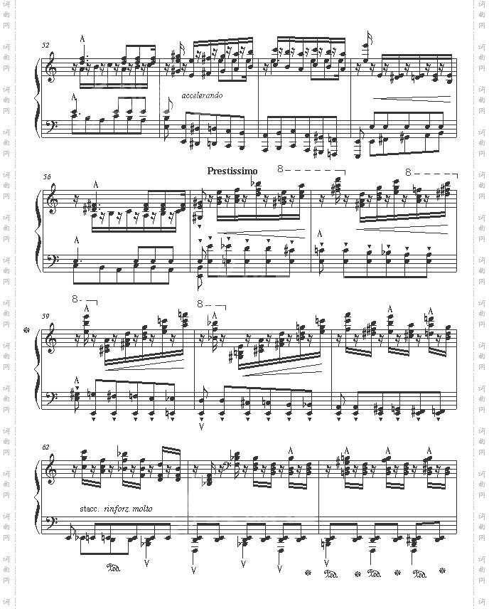 李斯特超凡练习曲第二首