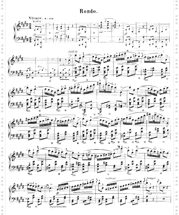 钢琴第一协奏曲op.11-3