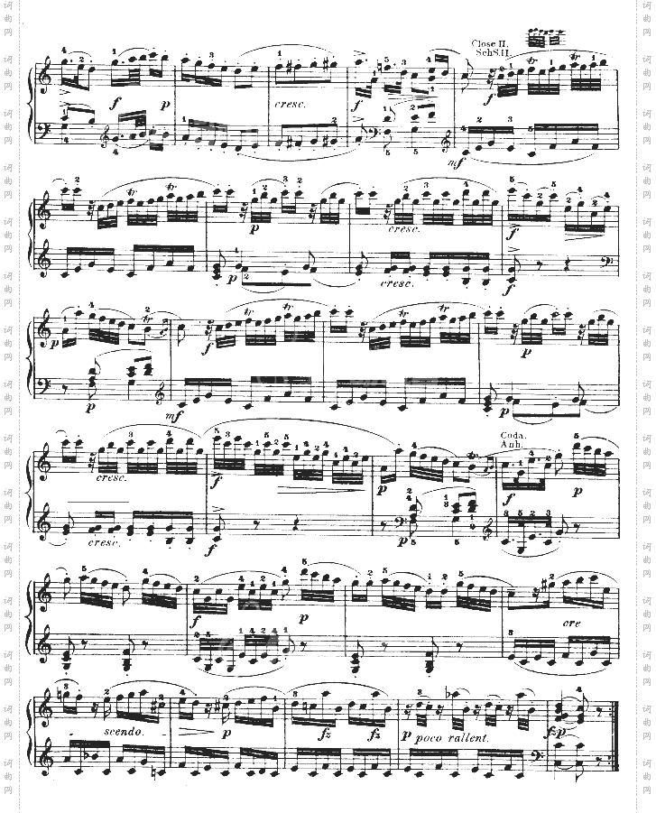 钢琴奏鸣曲kv330