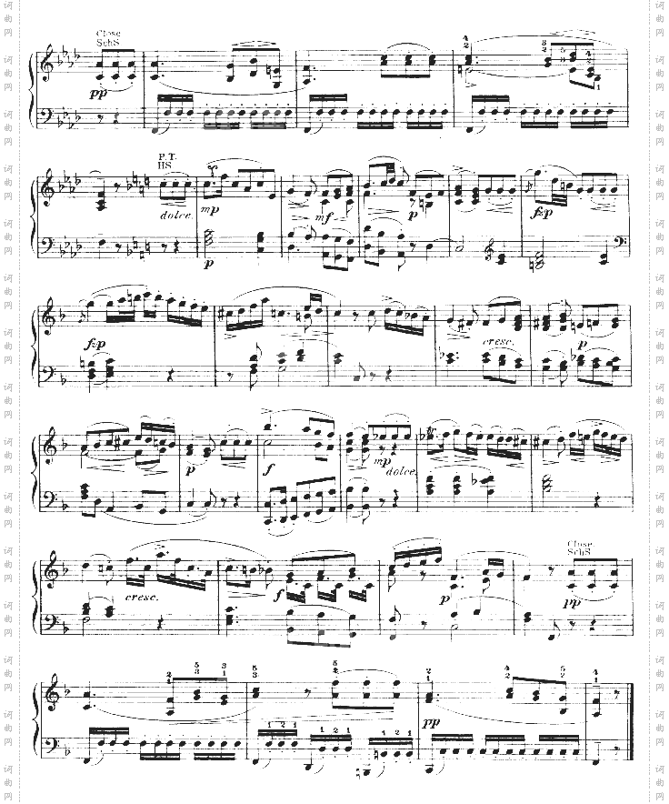 钢琴奏鸣曲kv330