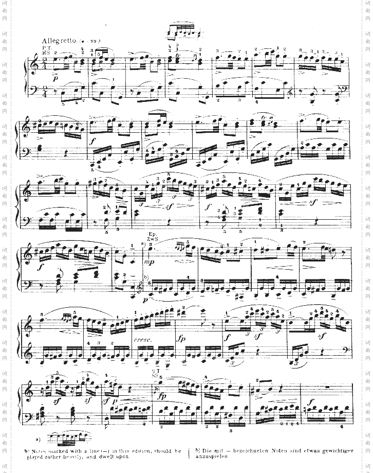 钢琴奏鸣曲kv330