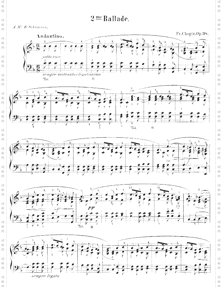 F大调第二叙事曲