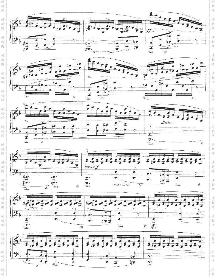 F大调第二叙事曲