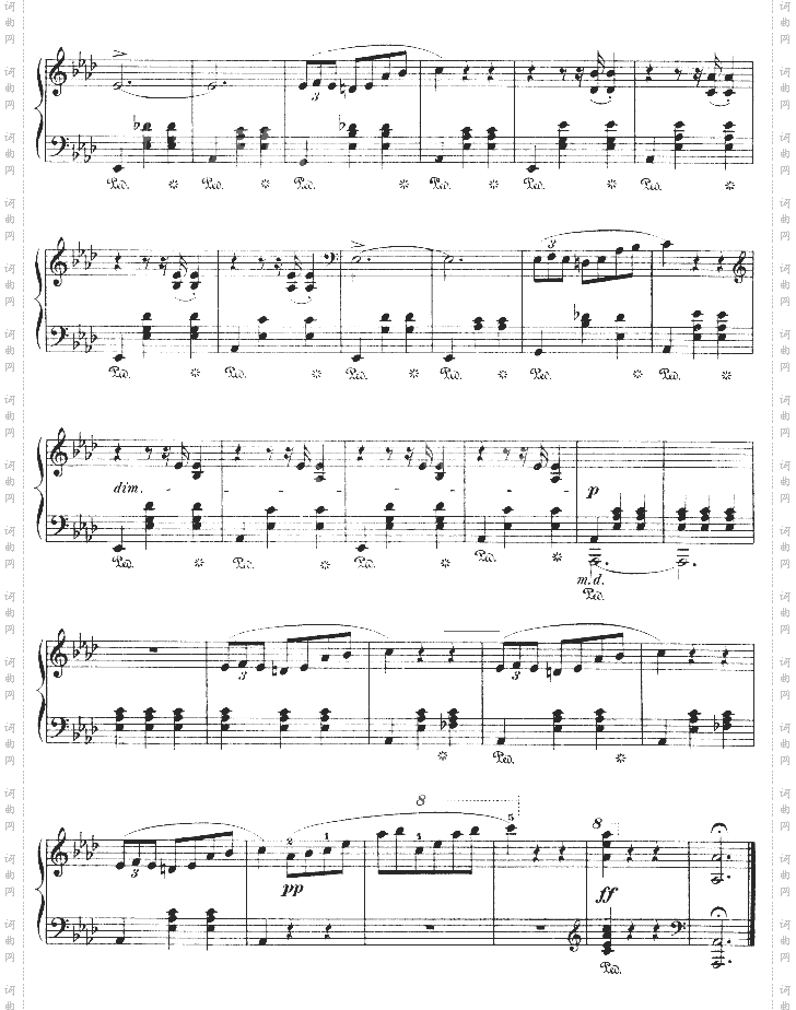 钢琴圆舞曲34-1