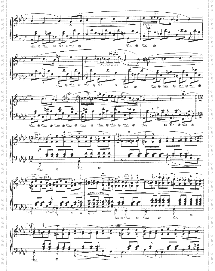 B大调夜曲作品32号-OP32NO.2