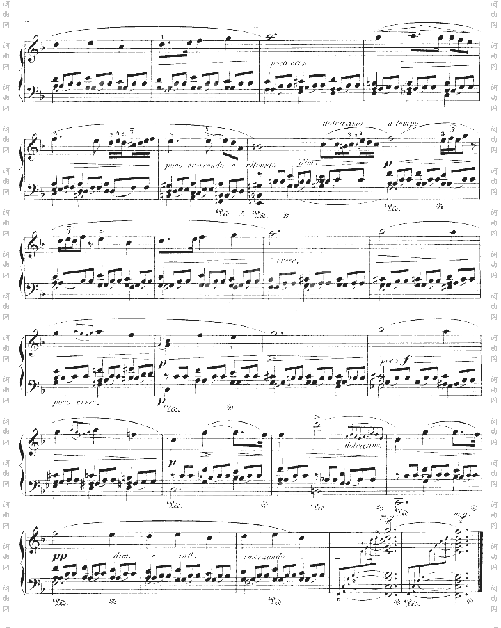 F大调夜曲作品15号-NocturneOp.15No.1