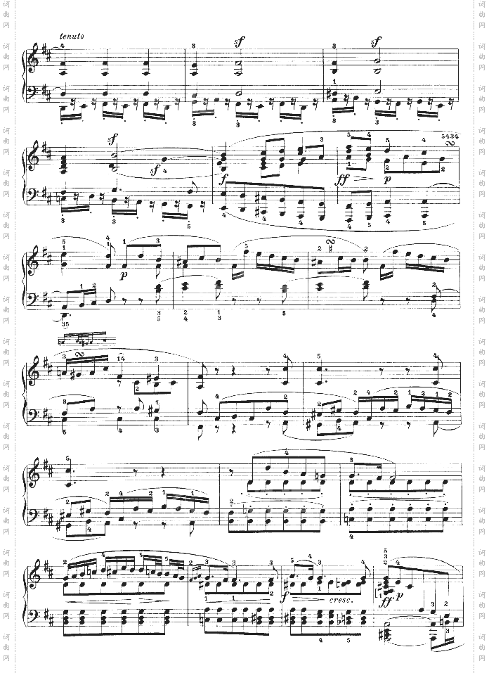 A大调第二钢琴奏鸣曲