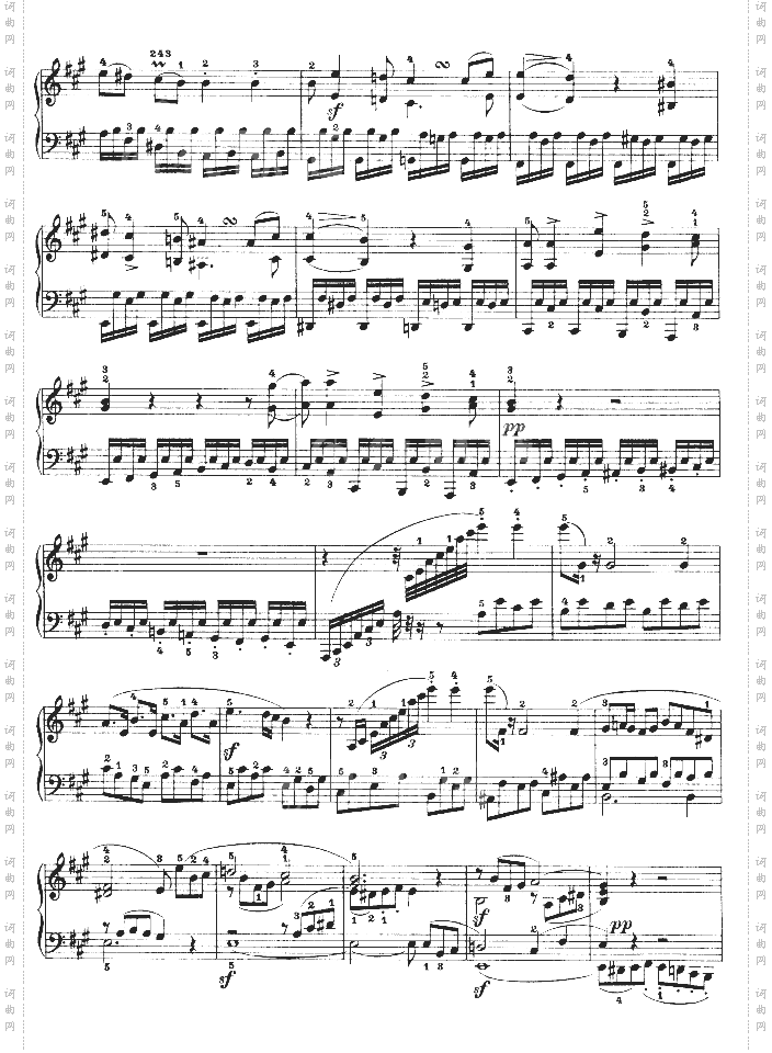 A大调第二钢琴奏鸣曲