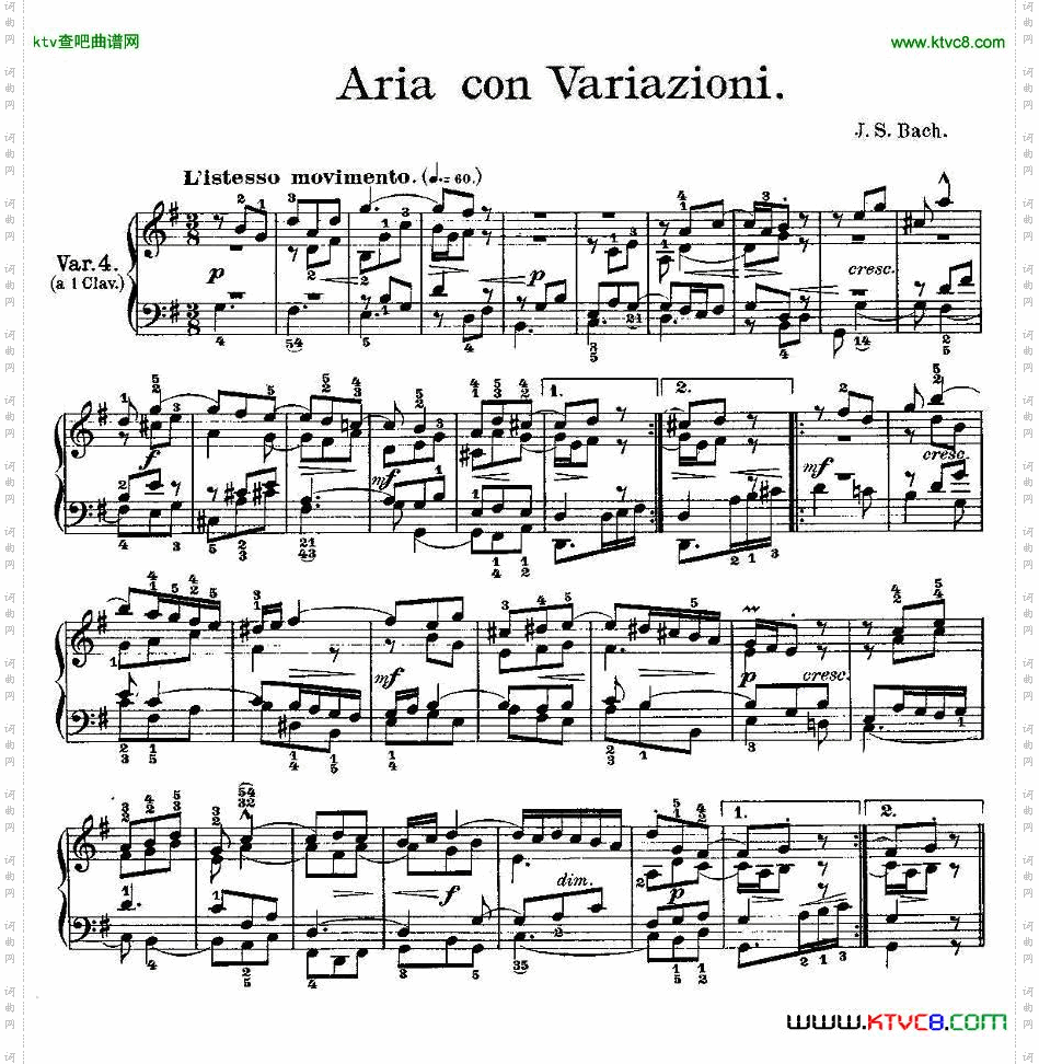 AriaconVariazioni之四