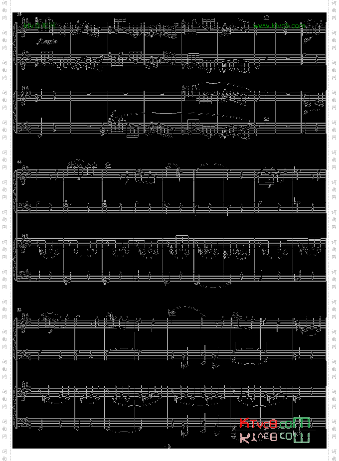 D大调双钢琴奏鸣曲第三乐章