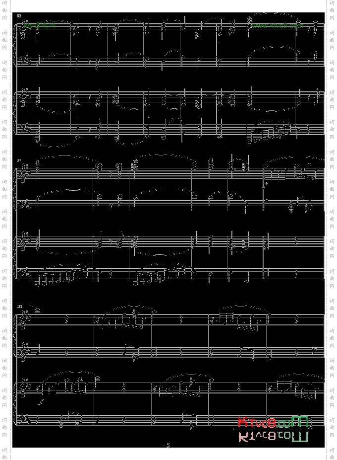 D大调双钢琴奏鸣曲第三乐章
