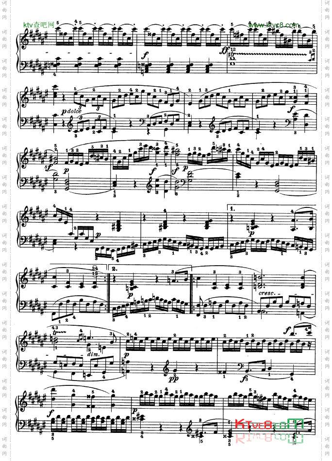 第二十四钢琴奏鸣曲-Op.78