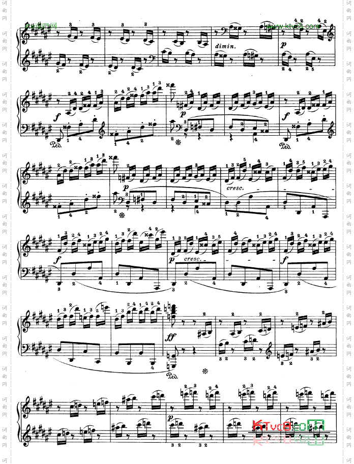 第二十四钢琴奏鸣曲-Op.78