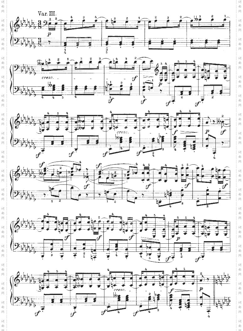 第十二钢琴奏鸣曲-Op.26