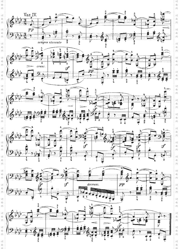 第十二钢琴奏鸣曲-Op.26