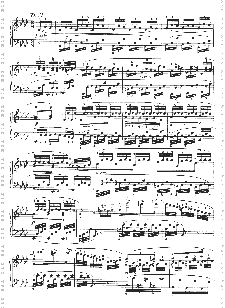 第十二钢琴奏鸣曲-Op.26