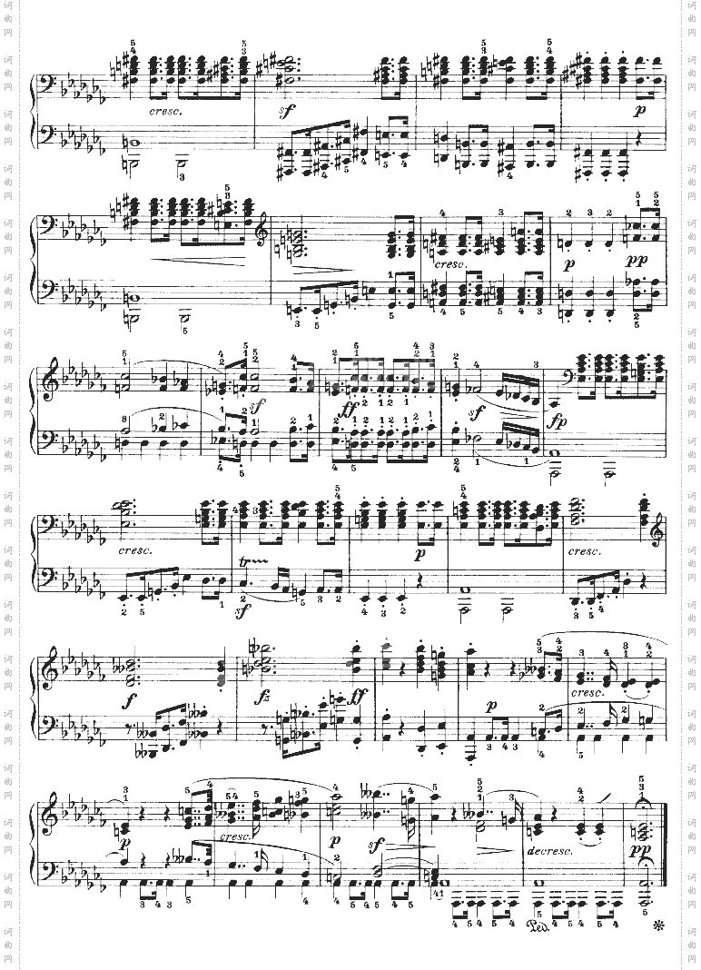 第十二钢琴奏鸣曲-Op.26