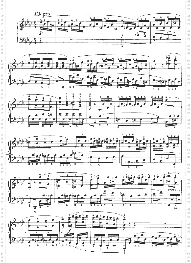 第十二钢琴奏鸣曲-Op.26